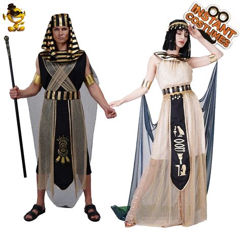Disfraz De Faraón Para Hombre Disfraz De Egipto Egipcio Para Adultos Disfraces De Halloween