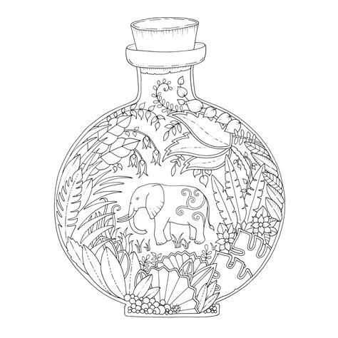 There are so many adult coloring books available now, it's hard to know which is best. Johanna Basford Coloring Pages Magical Jungle | colouring ...