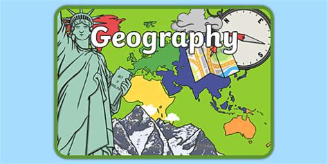 Geography A4 Display Poster Teacher Made Twinkl