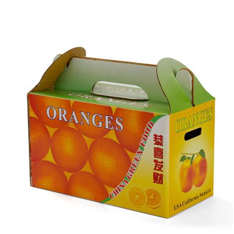 Die Cut Corrugated Cardboard Fruit Packing Boxes Recycled Fruit