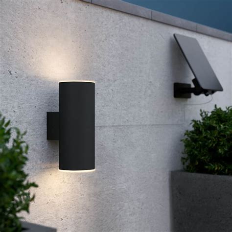 Chester Up And Down Solar Wall Light Anthracite Edition Solar Lights