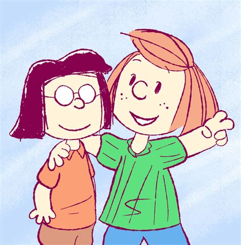marcie and peppermint patty blundig peanuts