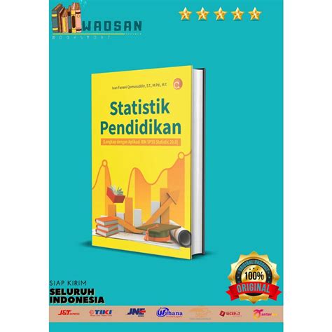Jual Promo Buku Statistik Pendidikan Lengkap Dengan Aplikasi Ibm