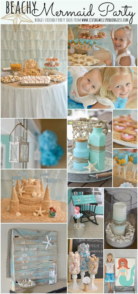 Whether it's summer and the living is easy or you're in a summer state of mind even though the snow is blowing, you'll find great prices on beach party decorations at shindigz. Beachy Mermaid Party-super cute (and budget-friendly ...