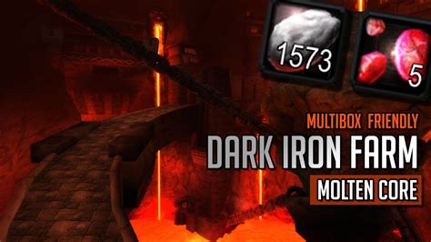 Dark Iron Ore Farming Multibox Friendly Youtube