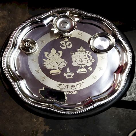 Silver Finished Pooja Article At Rs 95set चांदी के पूजा लेख In