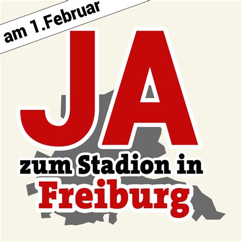 JA zum neuen Stadion | Stadion, Freiburg, Neue wege
