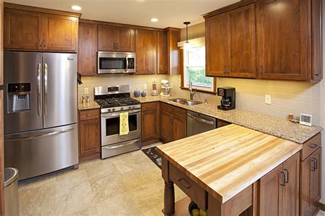 We create stunning custom cabinets for every room: Project Feature: Apple Valley Kitchen Remodel with Unique ...