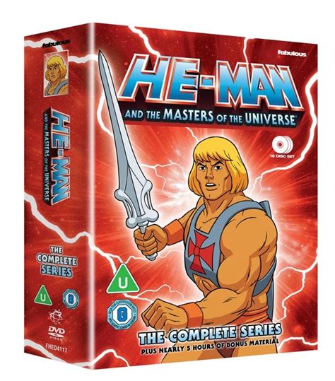 He Man And The Masters Of The Universe The Complete Series Dvd Box