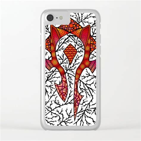 Horde Crest Clear Iphone Case Clear Iphone Case Iphone Cases Case