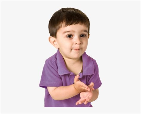 Sign Language For Kids Kid Using Sign Language Transparent Png