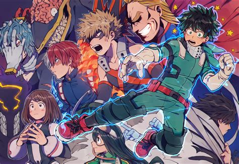 Enjoy our curated selection of 2803 my hero academia wallpapers and backgrounds. My Hero Academia HD Wallpaper | Background Image | 2400x1648 | ID:808205 - Wallpaper Abyss