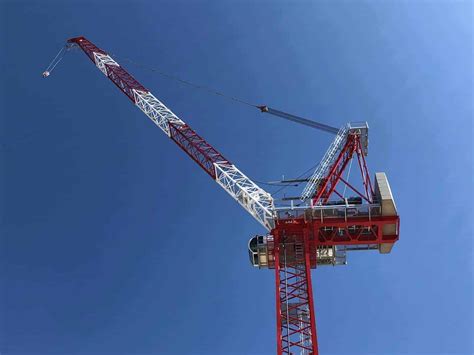 Saez With New Large Luffing Jib Tower Crane Cranepedia
