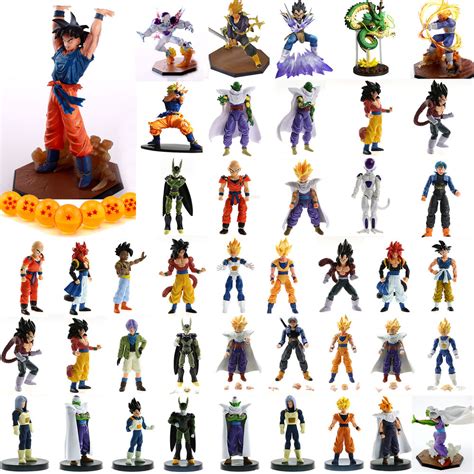 Dragon ball z kai & gt toys & action figures. Dragon Ball Z DBZ Super Saiyan Gokou Shenron Goten Action Figures Toy Collection | eBay