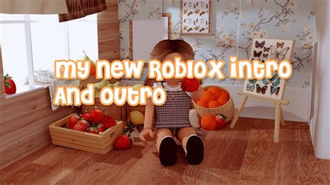 My New Roblox Intro And Outro Youtube