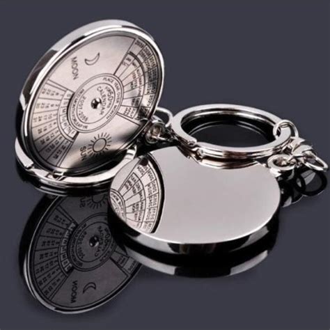 4.3 out of 5 stars 39. 50 years perpetual Calendar Keyring Unique Compass Metal ...