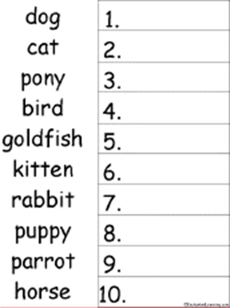 Add a melody to the string of letters if it helps you remember them in order. Put the Words in Alphabetical Order Worksheets ...