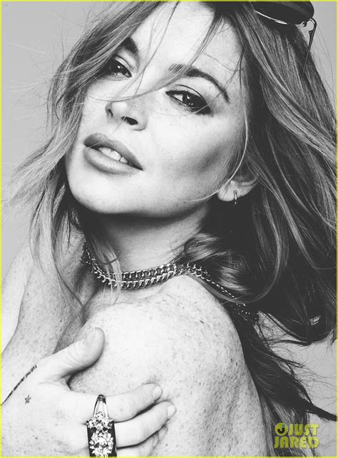 Lindsay Lohan Poses Topless For Rankin S Hunger Mag Photo
