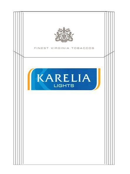 Finest Virginia Tobaccos K Karelia Lights Karelia Tobacco Company Inc