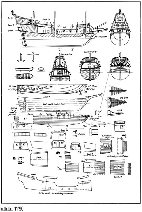 Boat Plans Model Ship Building Model Boat Plans