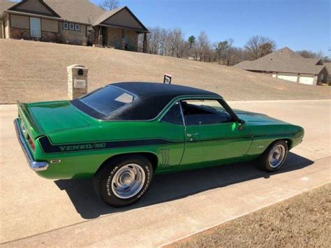 1969 Chevrolet Camaro 350automatic Rally Green X44 Classic Cars For Sale
