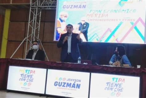 Jehyson Guzmán En 2022 Mérida Será La Cumbre Económica De Venezuela Psuv