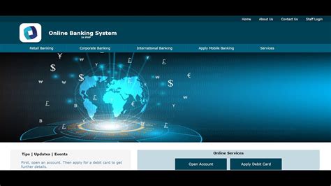 Online Banking System Php Project With Source Code Youtube