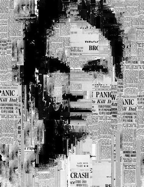Newspaper Art Rhetoric And Composition I Newspaper Art Collage Art