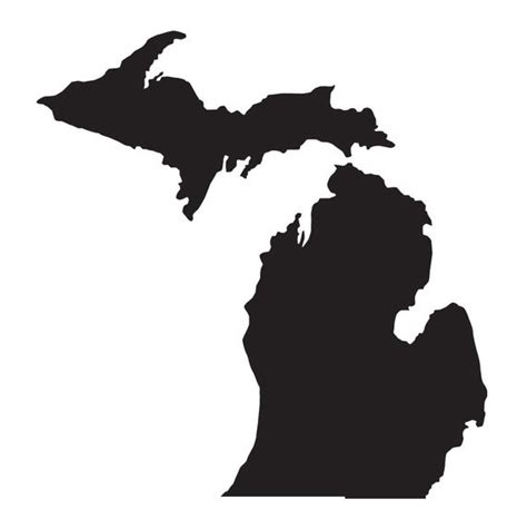 Almost files can be used for commercial. Michigan silhouette vinyl decal