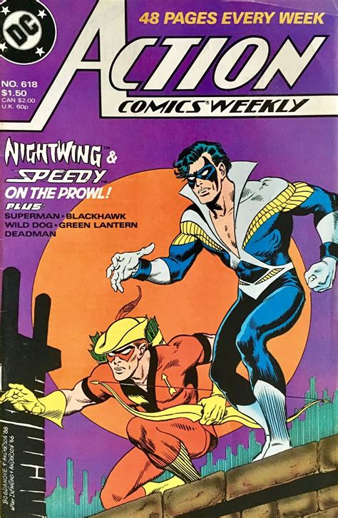 Action Comics Weekly 618 1988 Chris Is On Infinite Earths