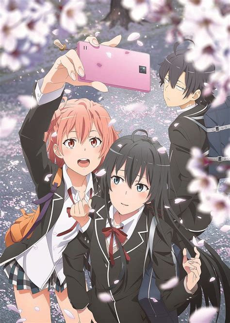 ˆparejas De Anime 7 E ⋆ Oregairu Hd Phone Wallpaper Pxfuel