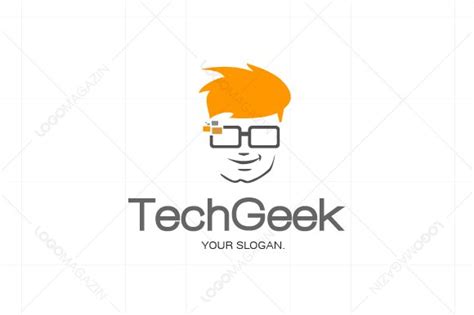 Tech Geek Logo ~ Logo Templates ~ Creative Market