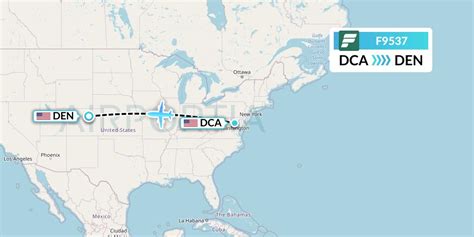 F9537 Flight Status Frontier Airlines: Washington to Denver (FFT537)