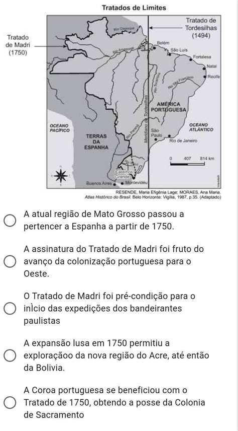 Sobre O Território Brasileiro Assinale A Alternativa Incorreta