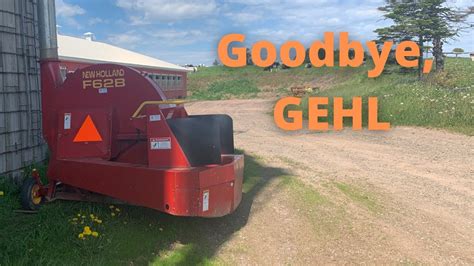 Prep For First Cut Silage New Holland Silage Blower Youtube