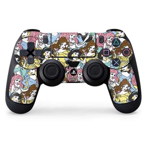 Disney Princesses Ps4 Controller Skin Ps4 Controller Skin Disney Princess Artwork Official