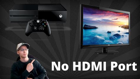 How To Connect An Xbox One To A Monitor Without Hdmi In 2020 Youtube