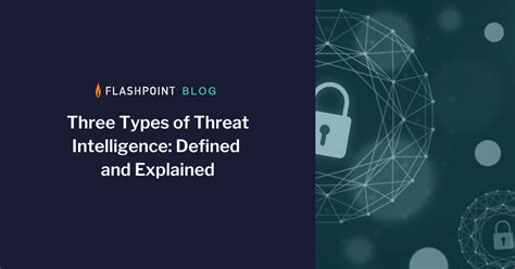 Three Types Of Threat Intelligence Defined And Explained Flashpoint