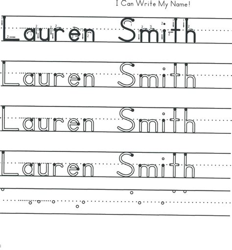 Free Name Tracing Worksheet Printable + Font Choices  Handwriting