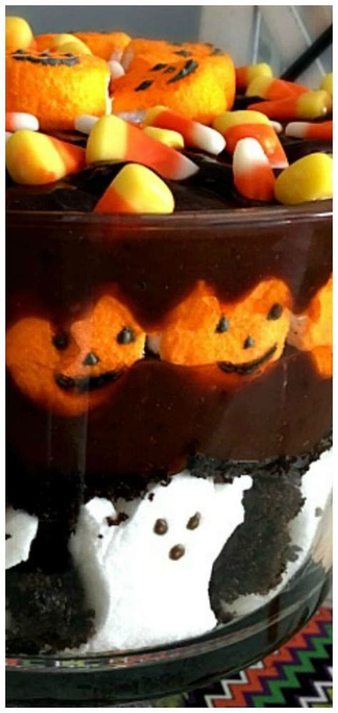 Halloween Trifle Spooky And Delicious And Very Easy To Make