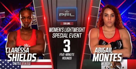 Watch Pfl 10 Claressa Shields Vs Abigail Montes Mma Fight Live Stream