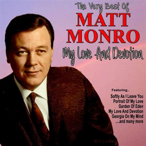 Softly As I Leave You Mono Single Version A Song By Matt Monro On