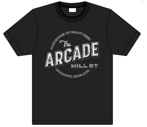 Arcade Tour T Shirt The Arcade Deliverbroo