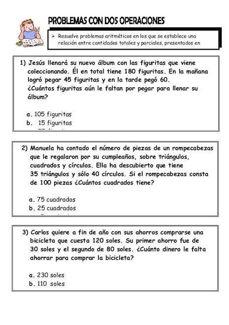 Problemas Matematicos 5o Problemas Matematicos Matematicas Tablas Images