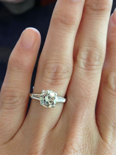 Sensational Engagement Rings With Baguettes And Round Diamonds Diamond