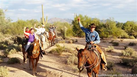 Guided Scenic Horseback Rides Macdonalds Ranch Scottsdale