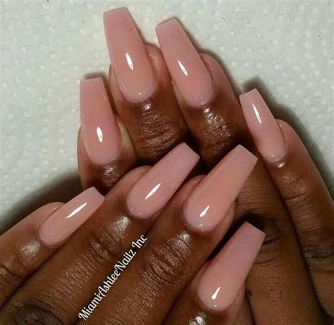 My Favorite Kind Of Nails On Black Women Pink Nails
