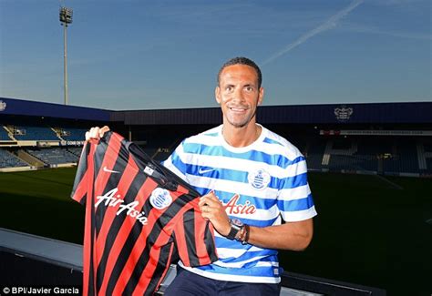 rio ferdinand completes qpr transfer on one year deal that is not about the money daily mail