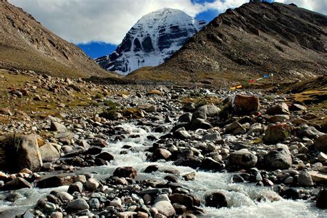 Mount kailash, mountains, snow mountain, blue sky, white cloud. Kailash Parvat Wallpaper Desktop : Beautiful Mount Kailash ...