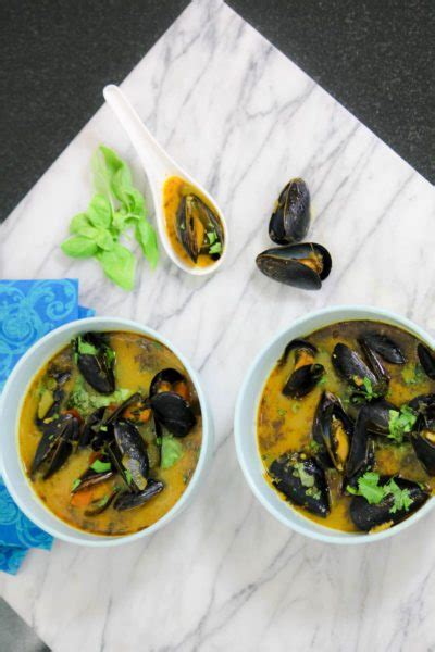 Thai Recipe For Mussels With Red Curry Clean Cuisine